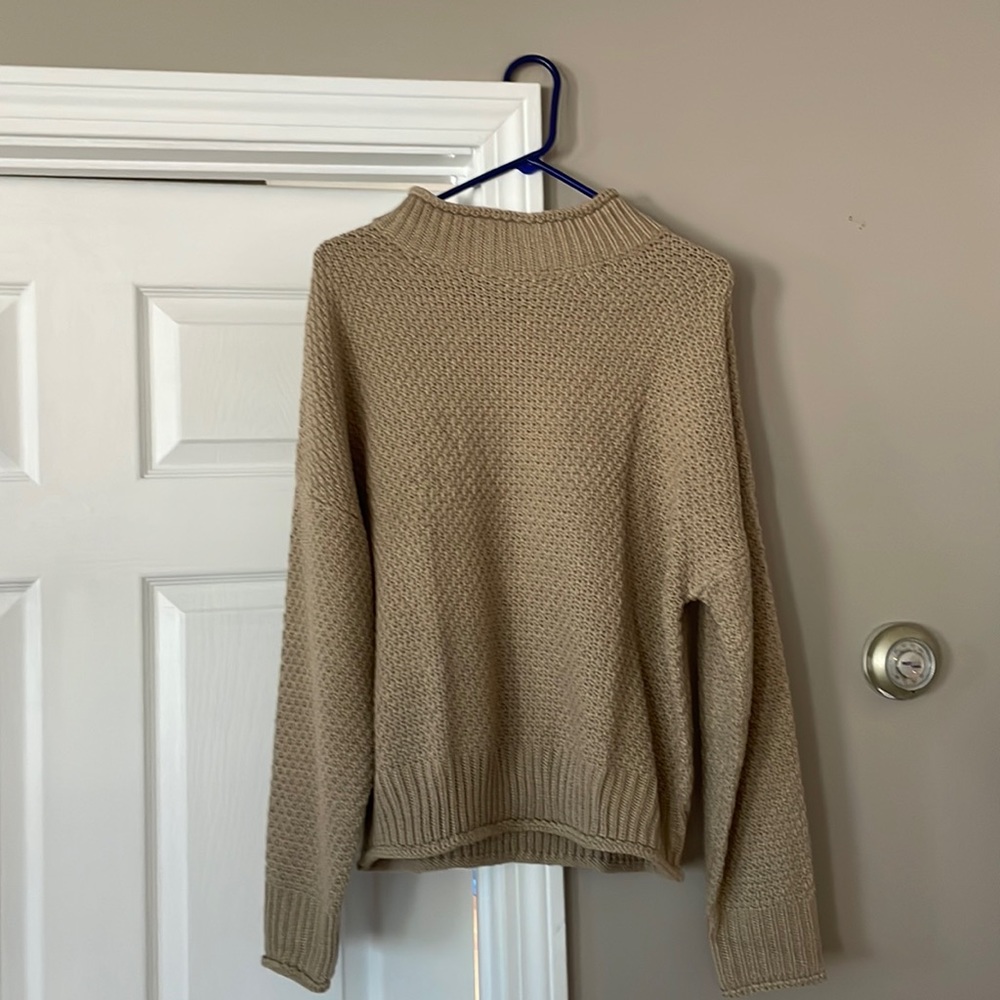 Tan Knitted Sweater